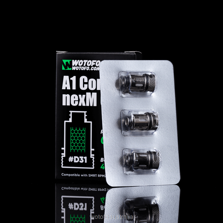 Wotofo SMRT RPM2 POD COIL D34 NET MESH 3PCS J8ZPFH384 - Wotofo Nicotine