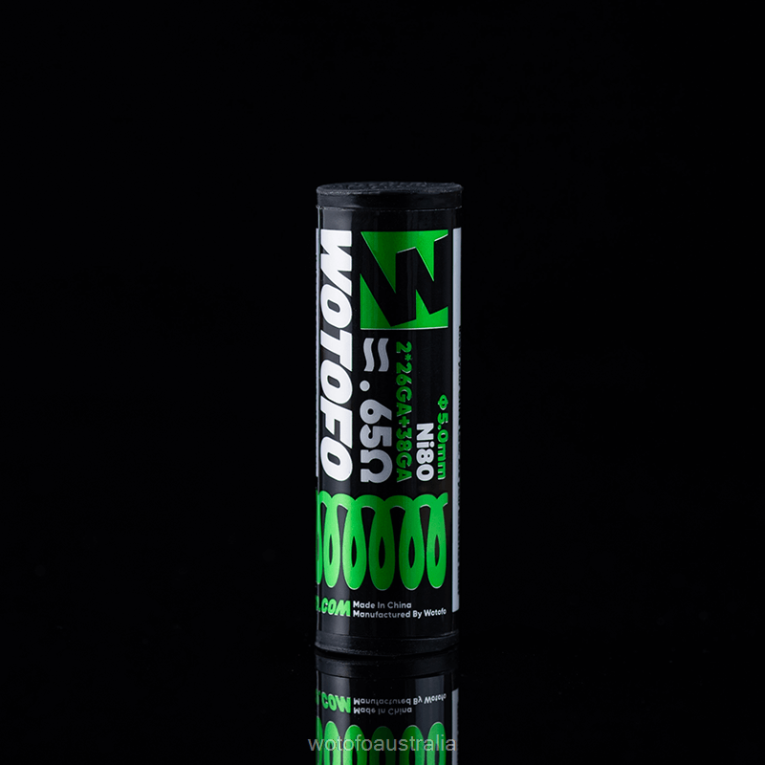 Wotofo ID PREBUILT COIL DUAL CORE FUSED CLAPTON 0.65OHM 5MM 5PCS J8ZPFH347 - Wotofo Disposable Vape