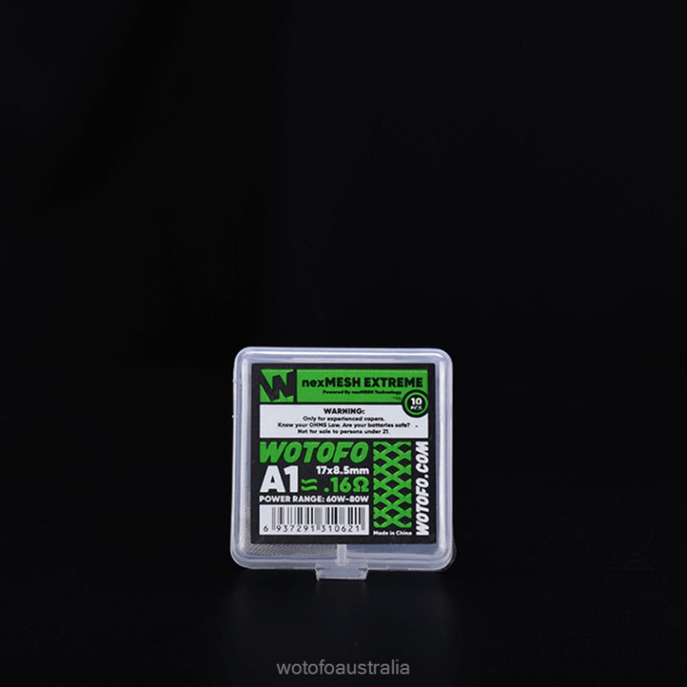 Wotofo NEXMESH FOR PROFILE 1.5 AND RDTA NEXMESH CLAPTON 5PCS J8ZPFH313 - Wotofo Melbourne
