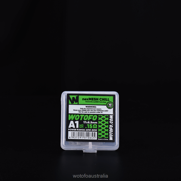 Wotofo NEXMESH FOR PROFILE 1.5 AND RDTA NEXMESH CLAPTON 5PCS J8ZPFH313 - Wotofo Melbourne