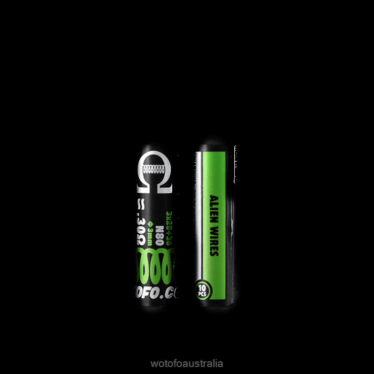 Wotofo PREBUILT COILS ALIEN WIRE 0.30 OHM 10PCS J8ZPFH330 - Wotofo Vape Pods