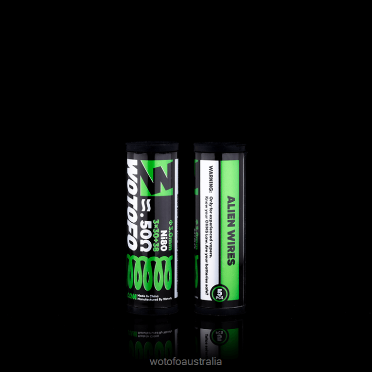 Wotofo PREBUILT COILS ALIEN WIRE 0.50 OHM 5PCS J8ZPFH331 - Wotofo Australia