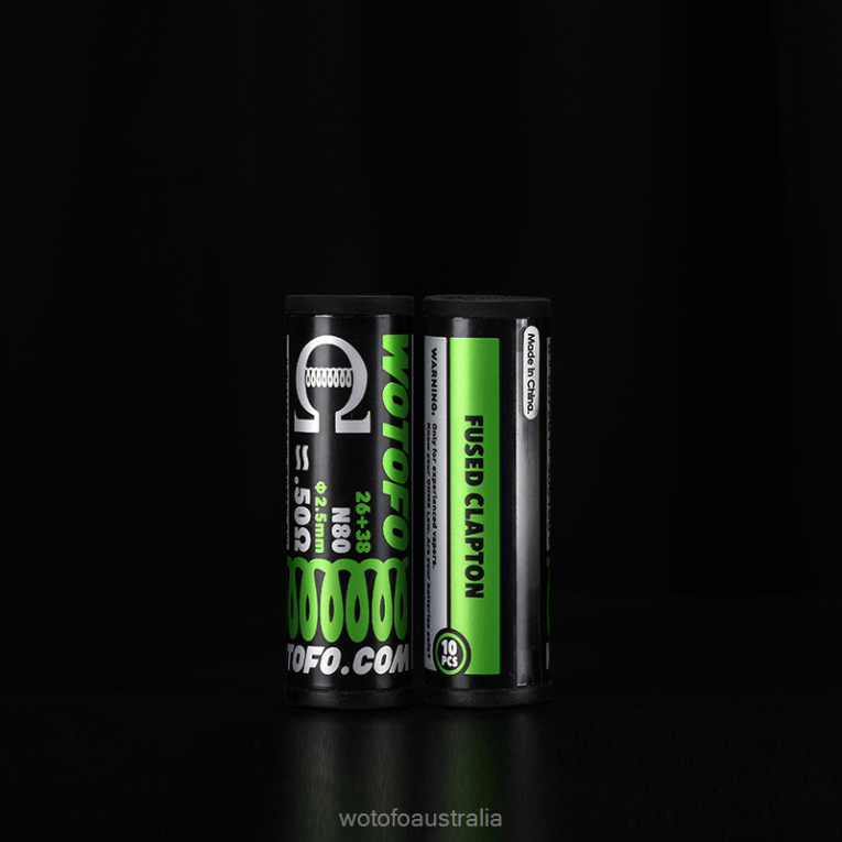 Wotofo PREBUILT COILS DUAL CORE FUSED CLAPTON 0.28 OHM 10PCS J8ZPFH314 - Wotofo Nicotine