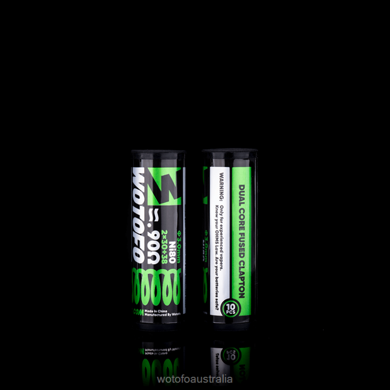 Wotofo PREBUILT COILS DUAL CORE FUSED CLAPTON 0.90 OHM 10PCS J8ZPFH326 - Wotofo Reviews