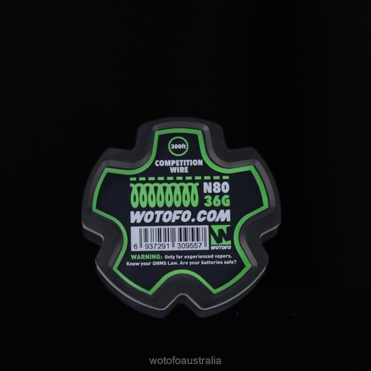 Wotofo PREBUILT WIRE SPOOL NI80 COMPETITION WIRE - 36G 300FT J8ZPFH354 - Wotofo Nicotine