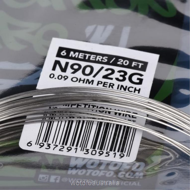 Wotofo PREBUILT WIRE SPOOL NI90 COMPETITION WIRE - 23G J8ZPFH363 - Wotofo Melbourne