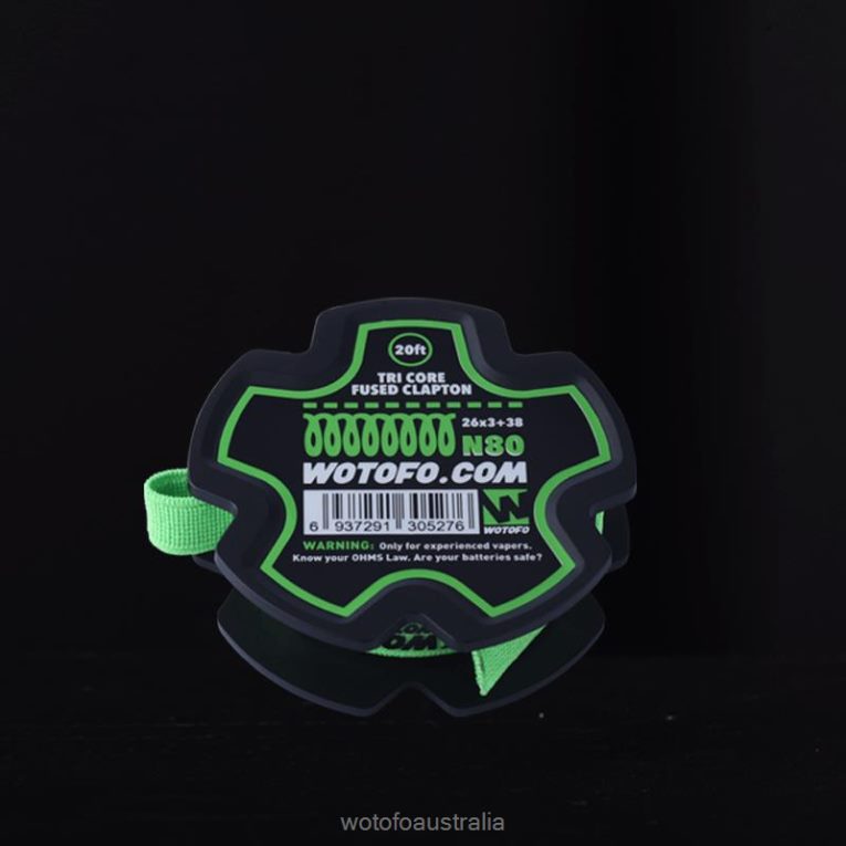 Wotofo PREBUILT WIRE SPOOL TRI CORE FUSED CLAPTON J8ZPFH358 - Wotofo Shop Online
