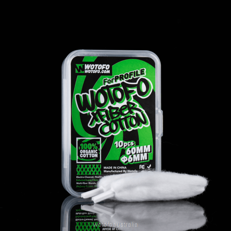 Wotofo PROFILE XFIBER COTTON FOR PROFILE 6MM J8ZPFH311 - Wotofo Australia