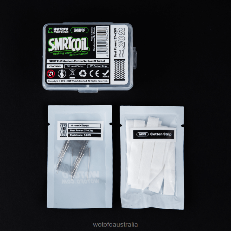 Wotofo SMRT PNP MESH-COTTON SET NEXMESH CHILL J8ZPFH317 - Wotofo Disposable Vape