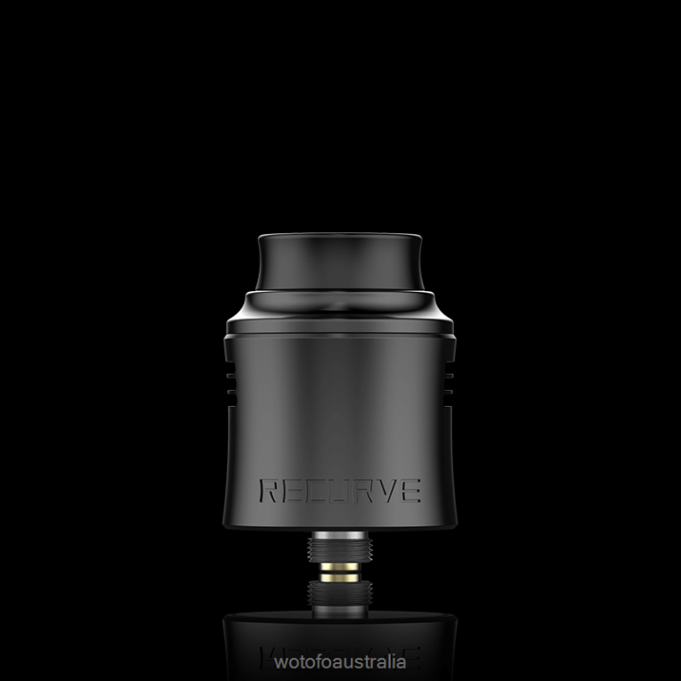 Wotofo RECURVE V2 RDA BLACK J8ZPFH200 - Wotofo Vape Pods