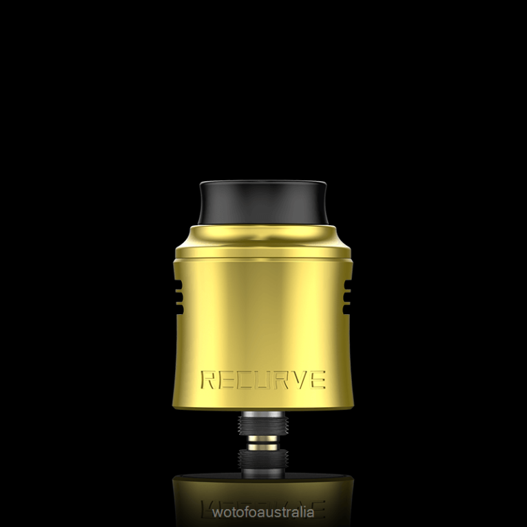 Wotofo RECURVE V2 RDA GOLD J8ZPFH199 - Wotofo Vape Review