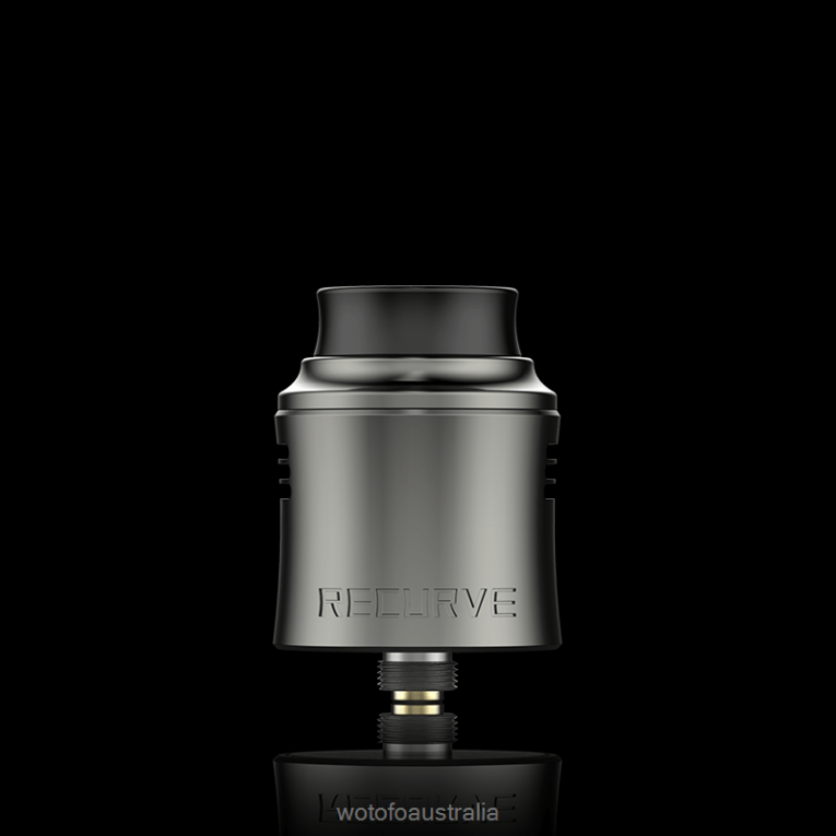 Wotofo RECURVE V2 RDA GUNMETAL J8ZPFH162 - Wotofo Sydney